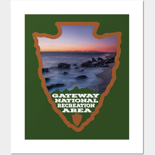 Gateway National Recreation Area photo arrowhead Wall Art by nylebuss